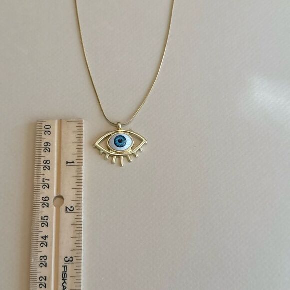 Evil eye necklace M1227 - Picture 4 of 4